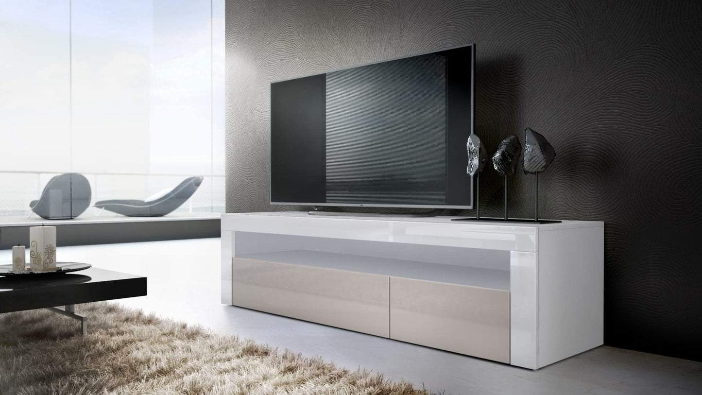 Vladon Valencia Chest of Drawers Sideboard White