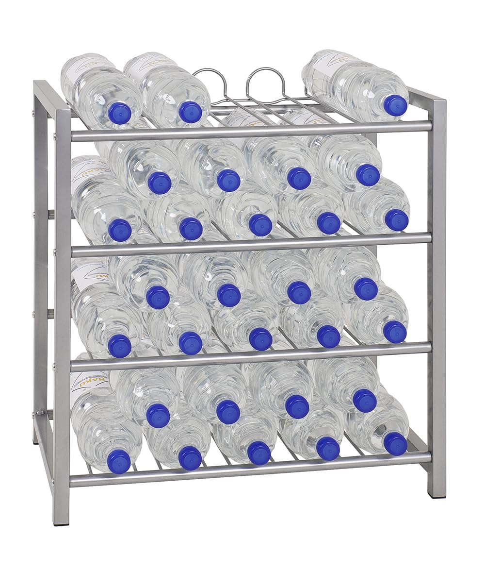 HAKU Furniture Bottle Rack, 72 x 34 x 22 cm, Aluminium