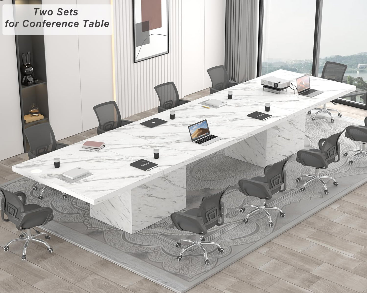 HSH Modern Black Dining Table1
