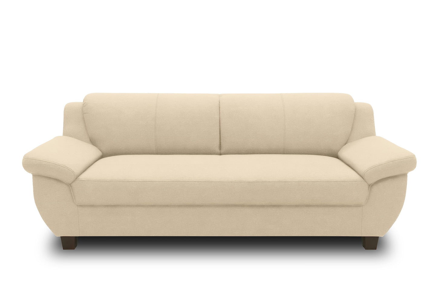 DOMO. collection Panama 3-Seater Sofa 3-Seater Couch Set 3-2-1 Anthracite 207 cm