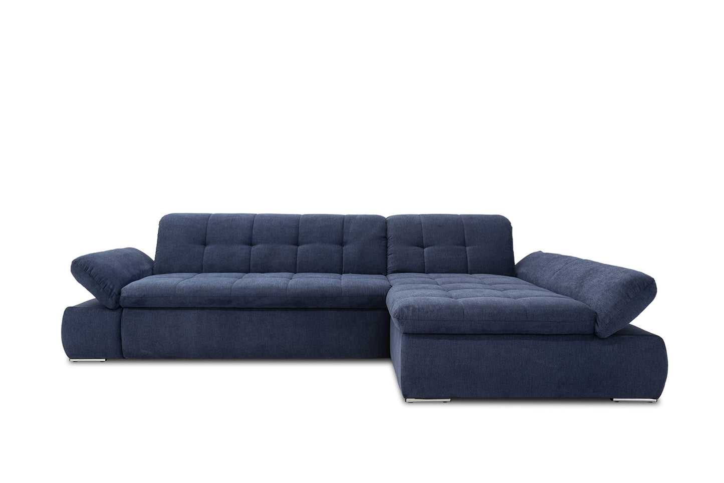 DOMO. collection Moric Corner Sofa, L-Shaped, Corner Sofa, L-shaped, 300 x 172 x 80 cm (W x D x H), Beige