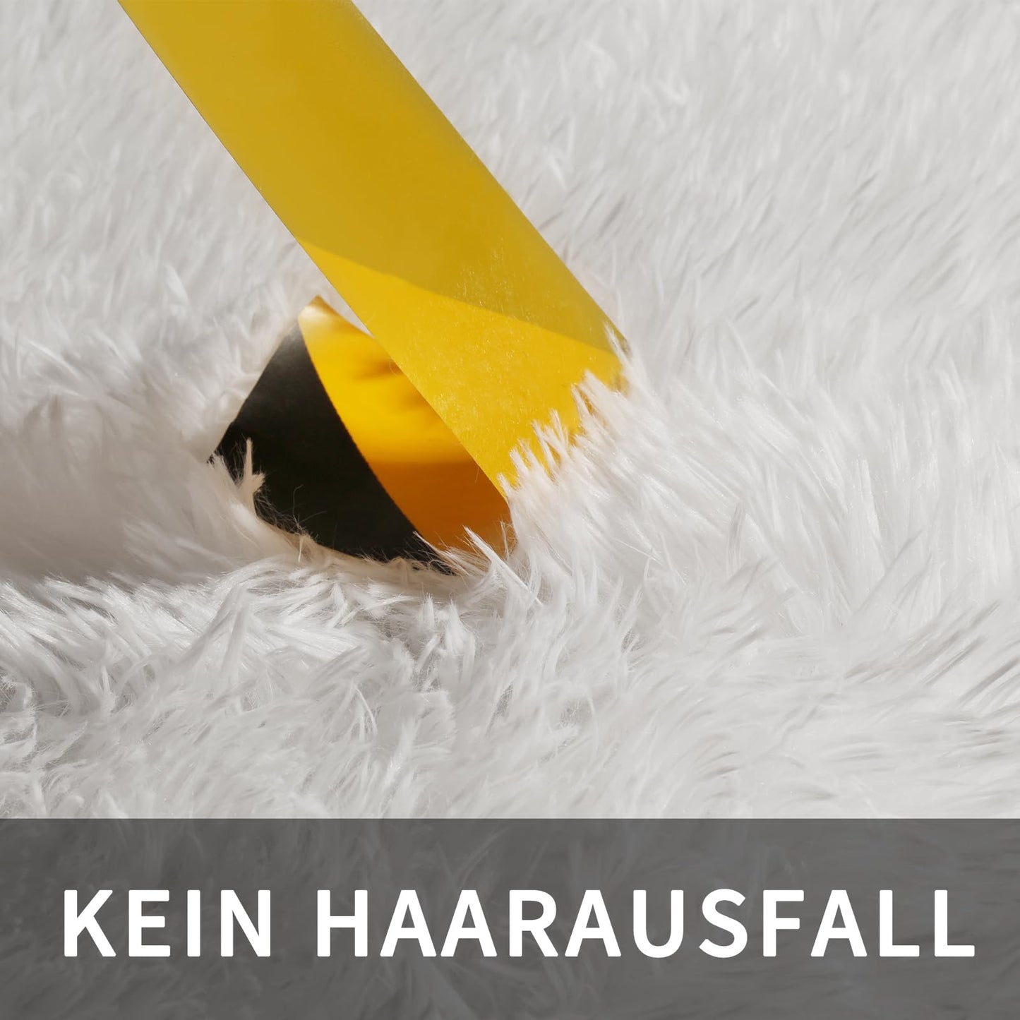 Sour Lemon Hochflor Teppich Grau Teppich Wohnzimmer 140x200 Waschbar Anti-Rutsch Extra Große Teppiche Schlafzimmer Flauschige Moderne Teppiche Matte Teppichen für Schlafzimmer Kinderzimmer