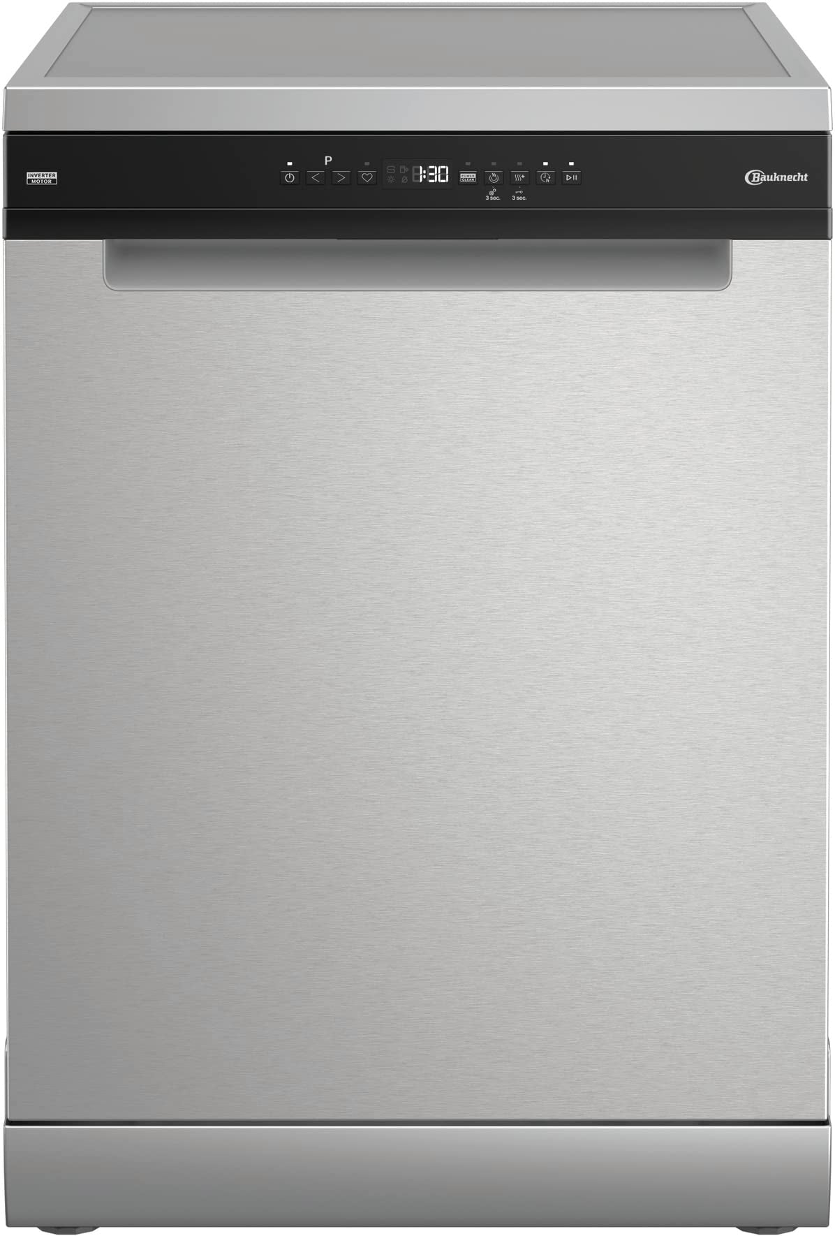 Bauknecht BFP 5O41 PLT X Freestanding Dishwasher 60 cm / 14 Place Settings / 10 Standard Programmes and 1 Sensor Program / PowerClean / ActiveDry / ProComfort Cutlery Drawer / Full Water Protection