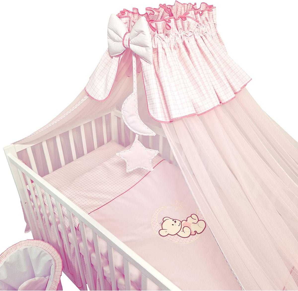 Bello24 Happy Leo 13-Piece Baby Cot