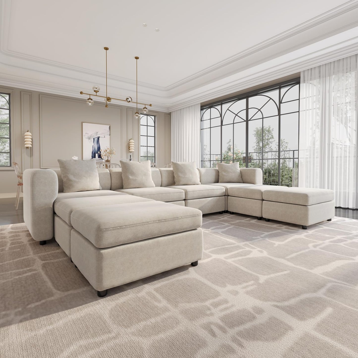 Miuuod 9-Sitzer Sofa