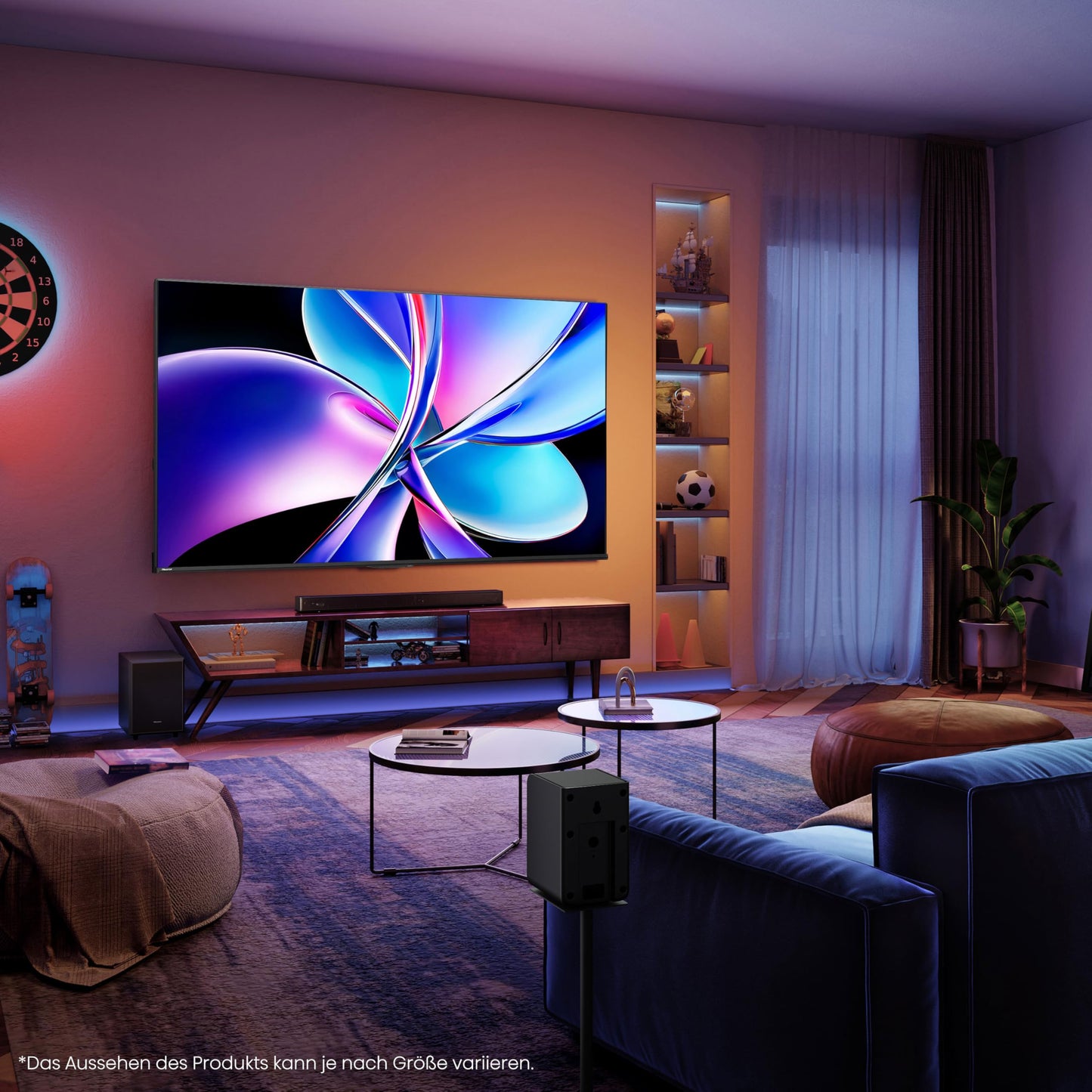 Hisense 43E7Q 43 Inch 4K UHD QLED, Smart TV, Game Mode Plus, Filmaker Mode, Dolby Vision Atmos, HDR10, HLG, HDR Immersive, AI 4K Upscaler, Dolby MS12, DTS X, Voice Control [2025]