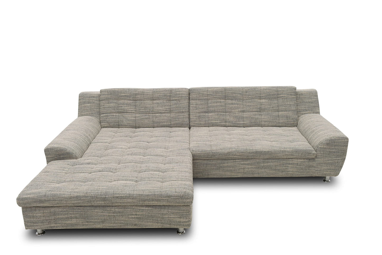Domo Collection Morton Corner Sofa L-Shaped with Sleep Function