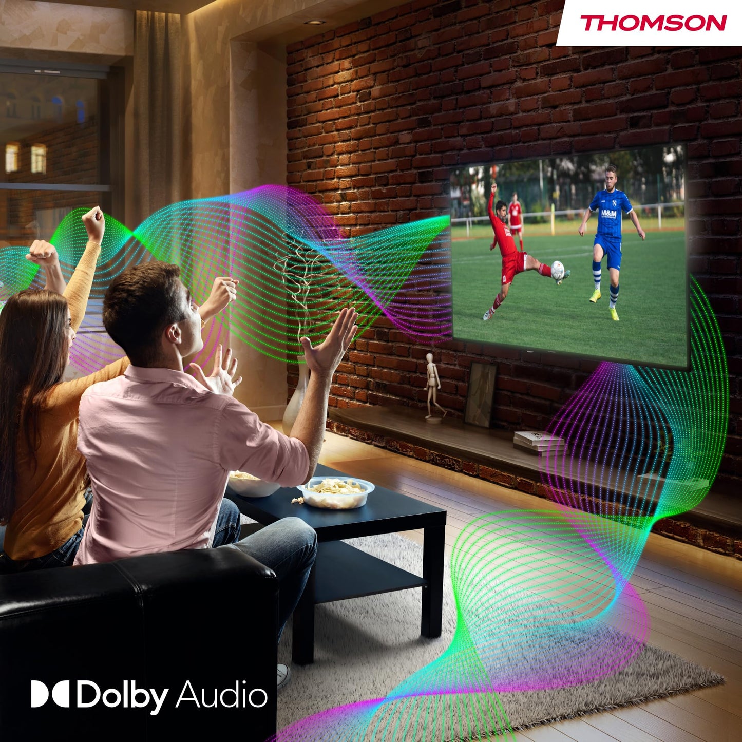 Thomson 24 Inch (60 cm) LED HD Easy TV - No Smart - Hotel Mode, USB, HDMI, Triple Tuner (Cable, Satellite, Antenna), AV IN, CI+, A+ Panel - 24HD2S13