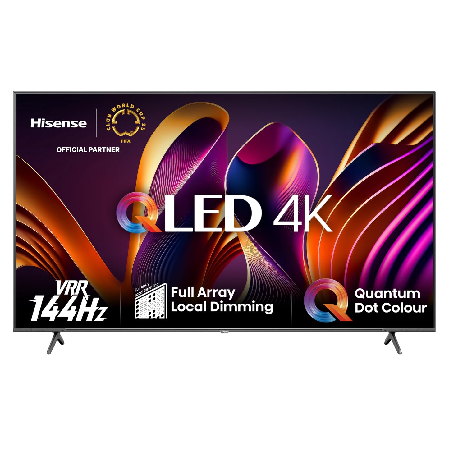 Hisense 43E7Q 43 Inch 4K UHD QLED, Smart TV, Game Mode Plus, Filmaker Mode, Dolby Vision Atmos, HDR10, HLG, HDR Immersive, AI 4K Upscaler, Dolby MS12, DTS X, Voice Control [2025]