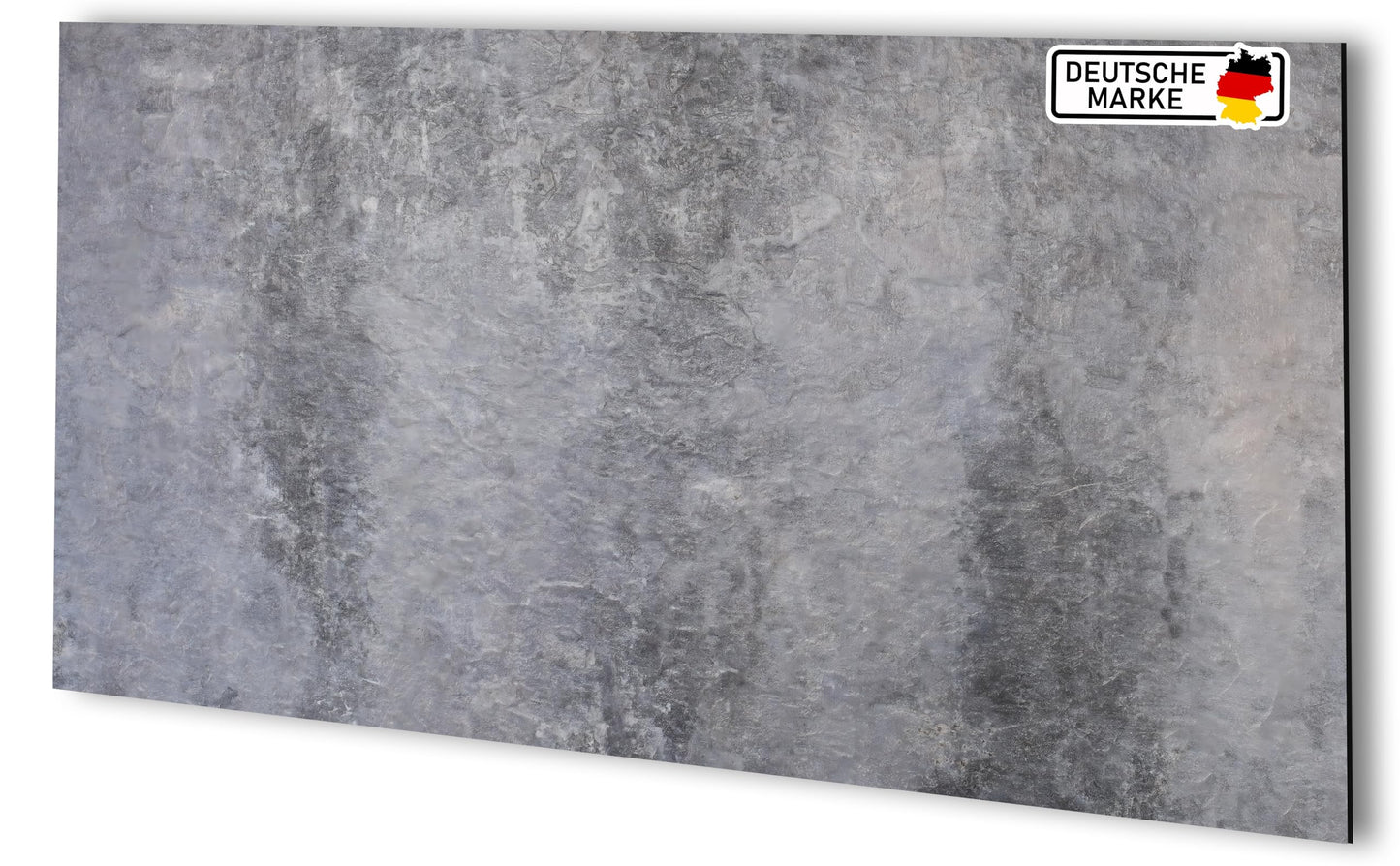 AS Country Stone, Marble Look, Wall Panels, 60 x 120 cm, Polyvinyl Chloride (PVC) Wall Cladding, Made of Plastic, Panels for Kitchen, Bathroom and More, Kitchen Back Wall Panel Light Concrete