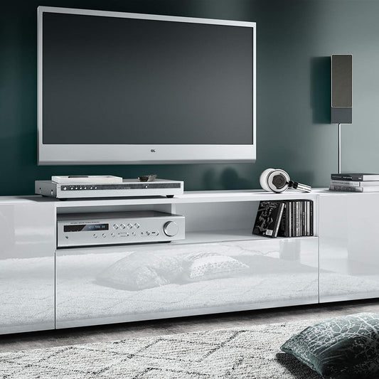 Vladon Mogan Lowboard White