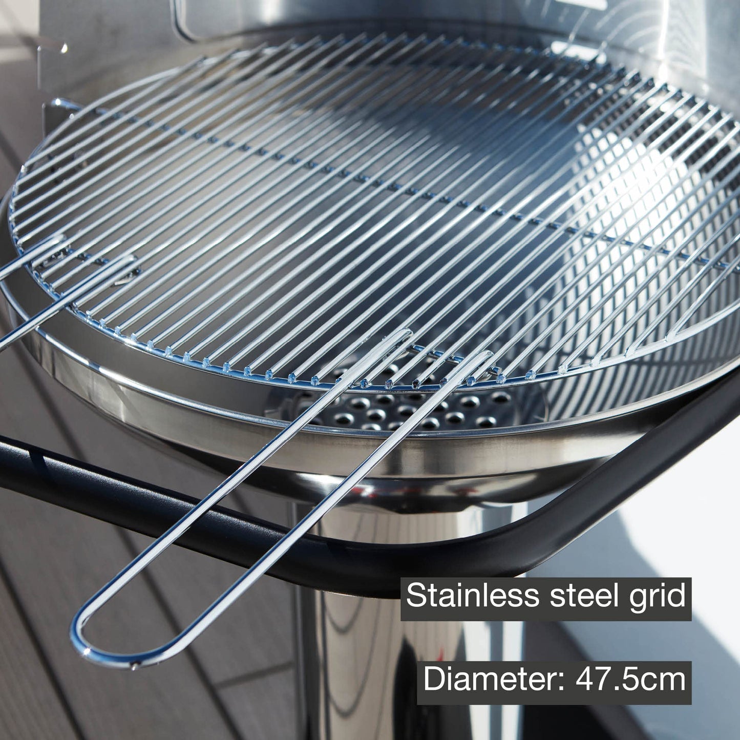 barbecook® Loewy 40 41.1 x 41.1 x 75.5 cm black charcoal BBQ