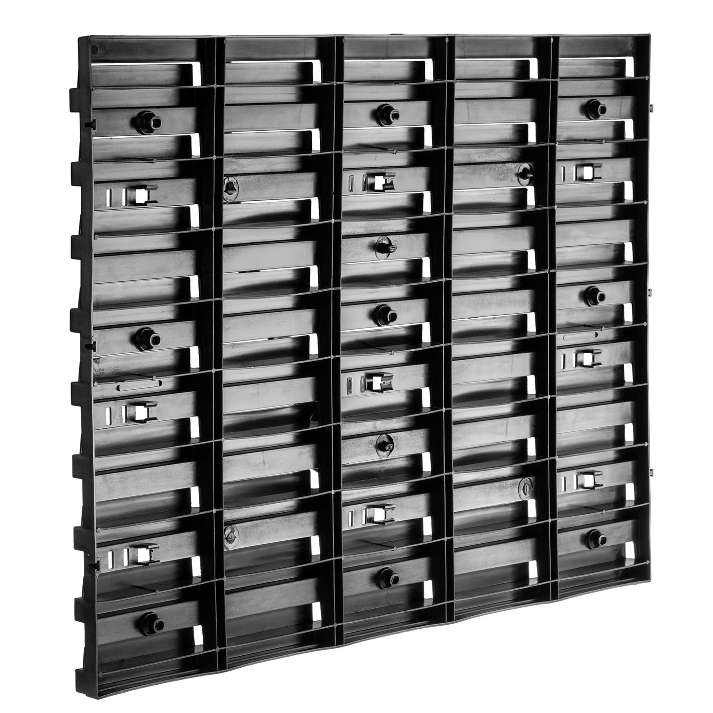 KADAX Tool Wall, Storage System Made of PP Plastic, Wall Shelf in Various Sizes, Workshop Wall Shelf with Viewing Storage Boxes and Tool Holders (116 x 78 cm)