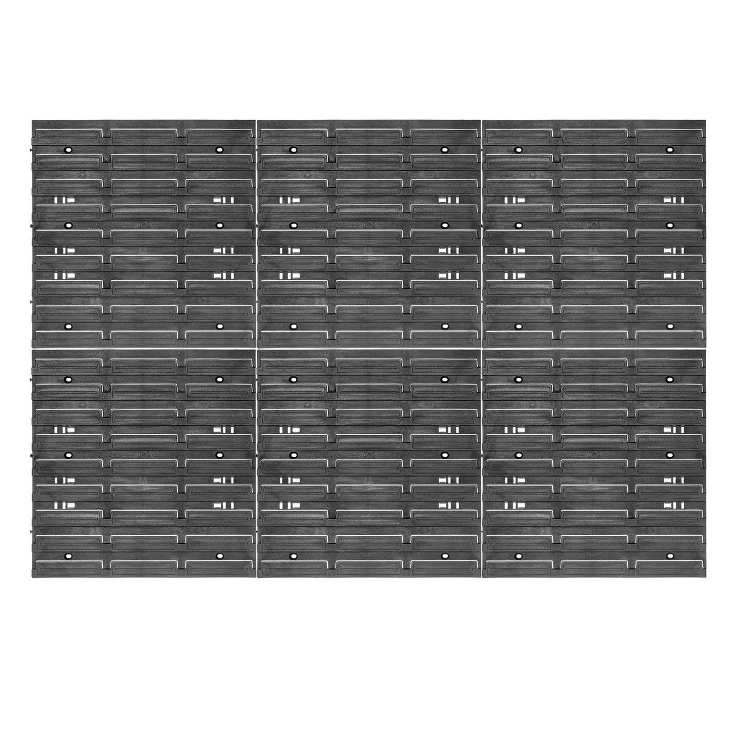 KADAX Tool Wall, Storage System Made of PP Plastic, Wall Shelf in Various Sizes, Workshop Wall Shelf with Viewing Storage Boxes and Tool Holders (116 x 78 cm)