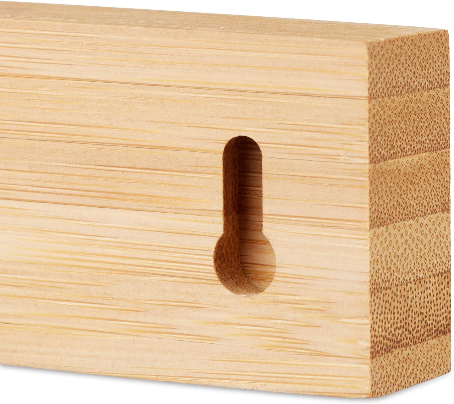 Relaxdays Bamboo Rack Size 53 x 14 x 12 cm, 5 Levels, Modern Bottle Storage Wine Holder for Horizontal Hold, Stackable, Natural Brown, Wood 12 x 14 x 53 cm