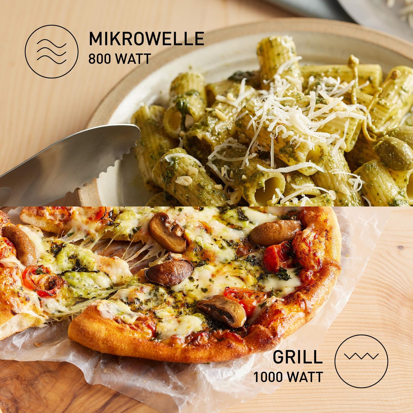 Panasonic NN-ST21QWEPG 20L Solo Microwave with Turntable, 800W, Automatic Defrost, 11 Automatic Programmes, LED Display, 5 Power Levels, Digital Timer, White