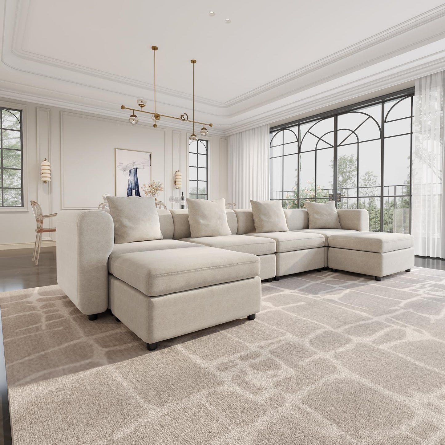 Miuuod 9-Sitzer Sofa