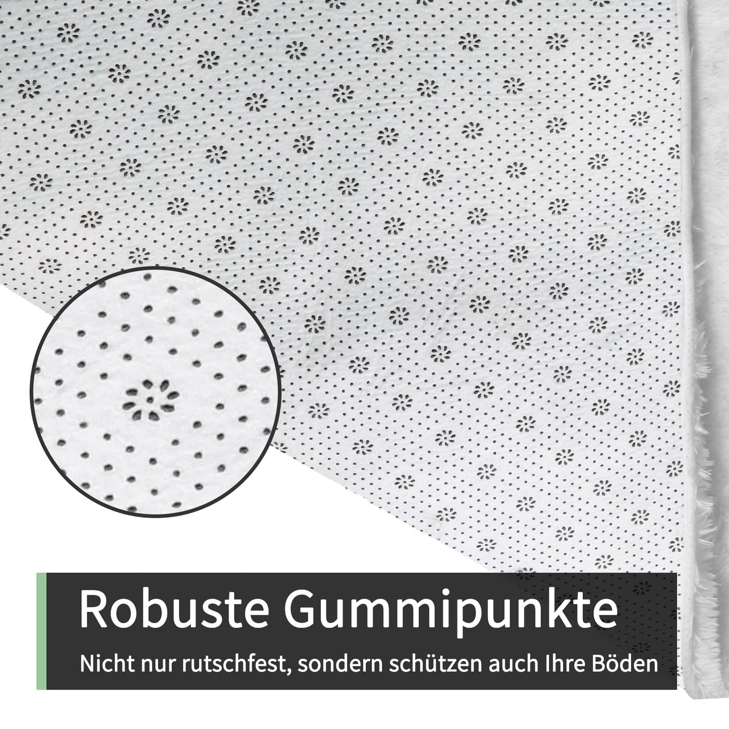 Sour Lemon Hochflor Teppich Grau Teppich Wohnzimmer 140x200 Waschbar Anti-Rutsch Extra Große Teppiche Schlafzimmer Flauschige Moderne Teppiche Matte Teppichen für Schlafzimmer Kinderzimmer