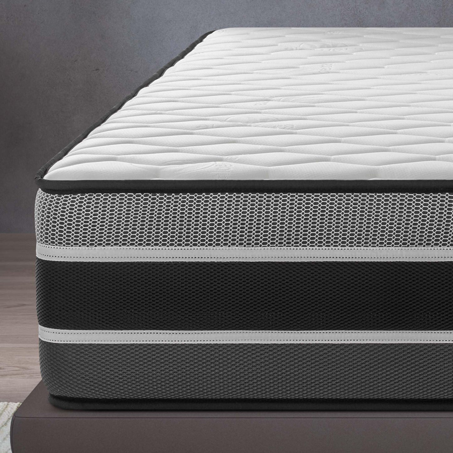 COSMOS - Felis Mattress 180 x 200 cm Cold Foam Mattress Hardness H4 - Oeko-Tex Certified - Winter/Summer Side + HR Foam 7 Zone Mattress Height 30 cm - Made in EU