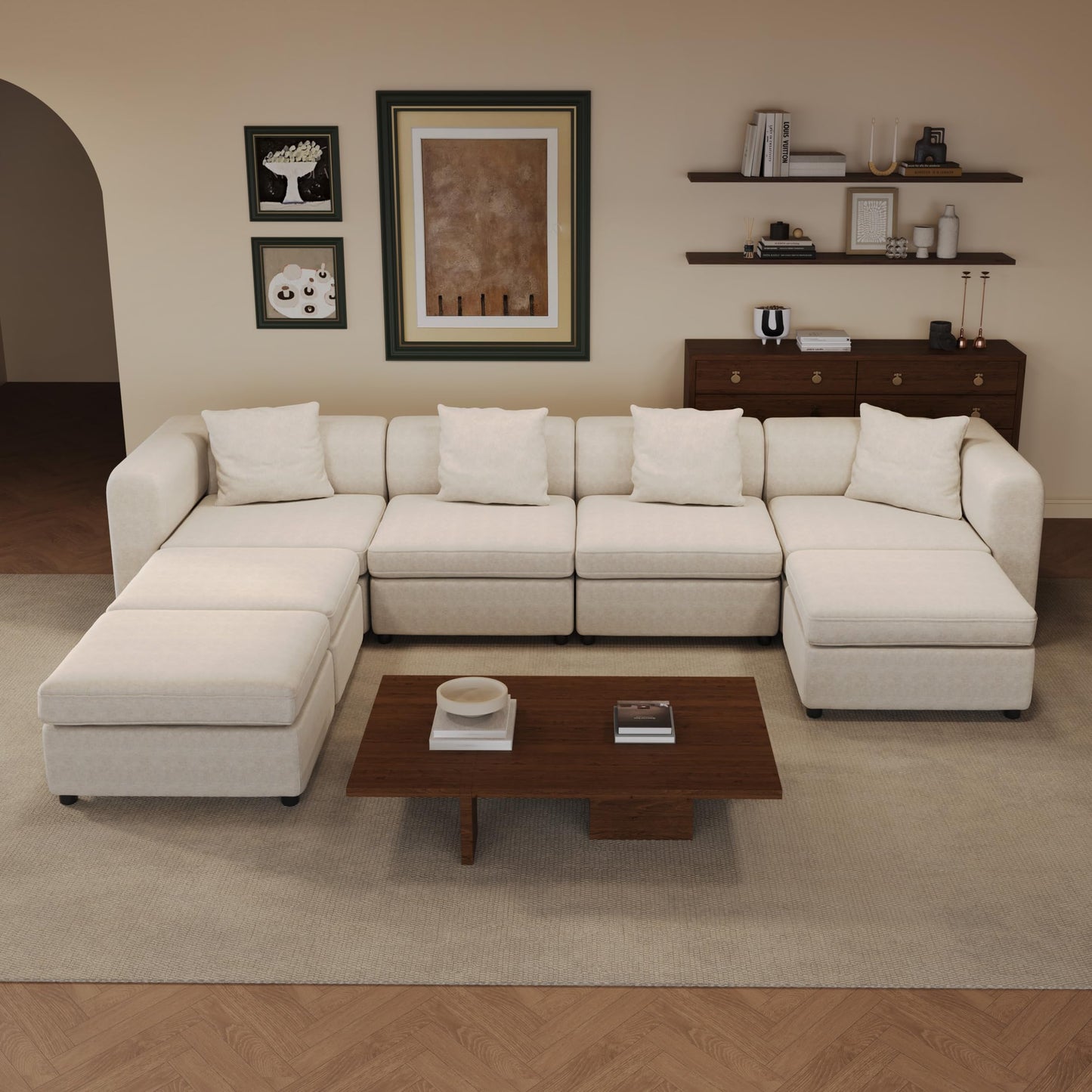 Miuuod 9-Sitzer Sofa