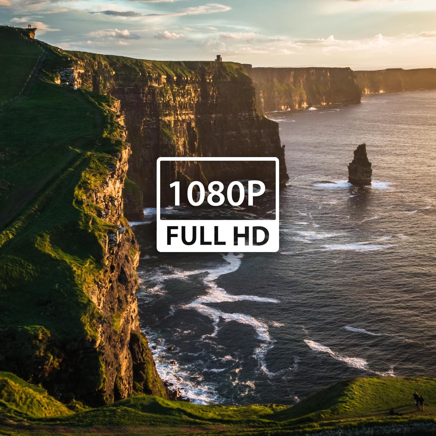 Cecotec Smart TV - LED-Fernseher mit 40 Zoll, Full HD-Auflösung - A5 Serie ALF50040. VIDAA Smart TV, Dolby Audio, integriertes WLAN, 3 HDMI und 2 USB, 16W Lautsprecher