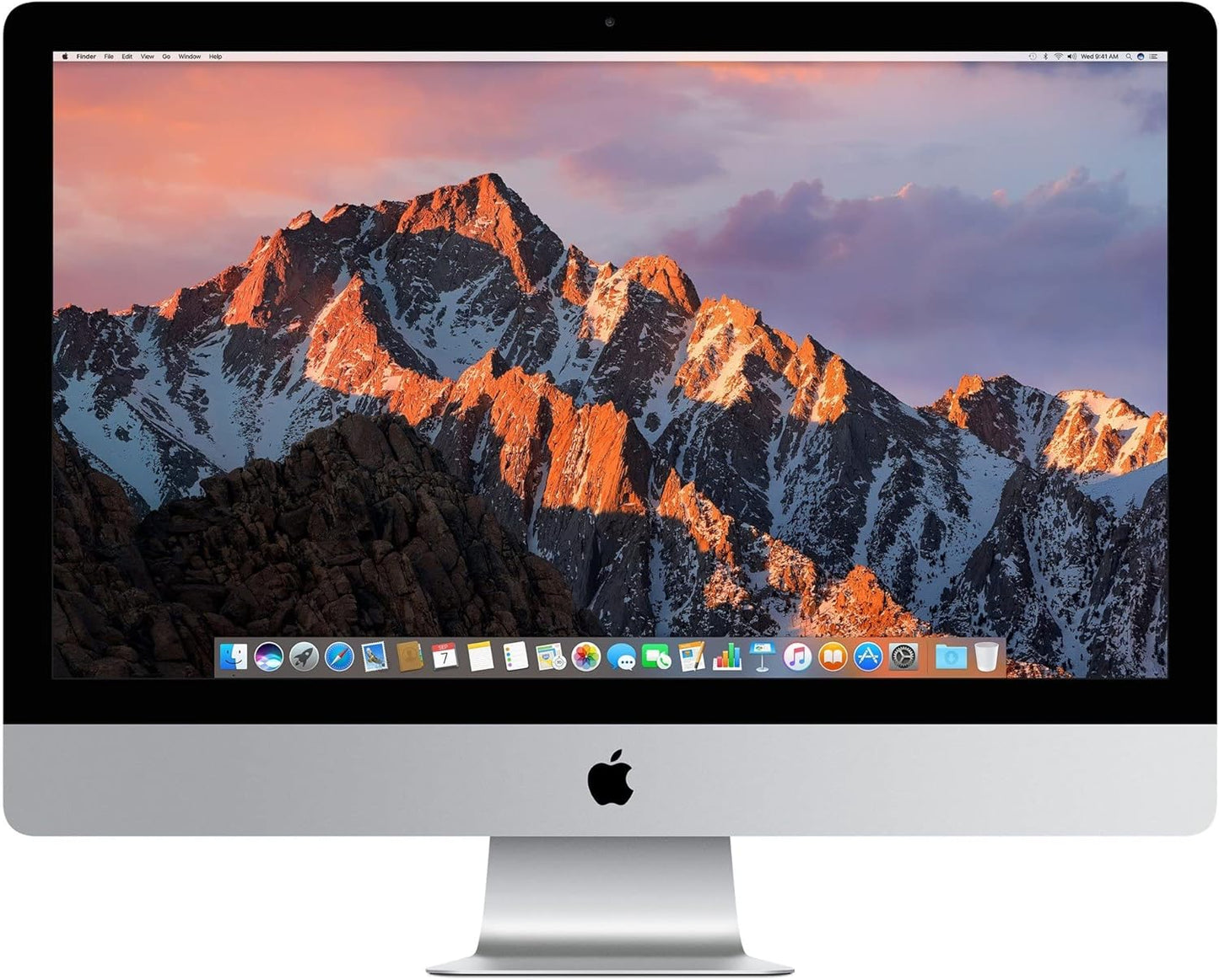 Apple iMac 2017 with Intel Core i5 (21.5 Inches, 8GB RAM, 1TB Storage SSD) Silver (Refurbished)