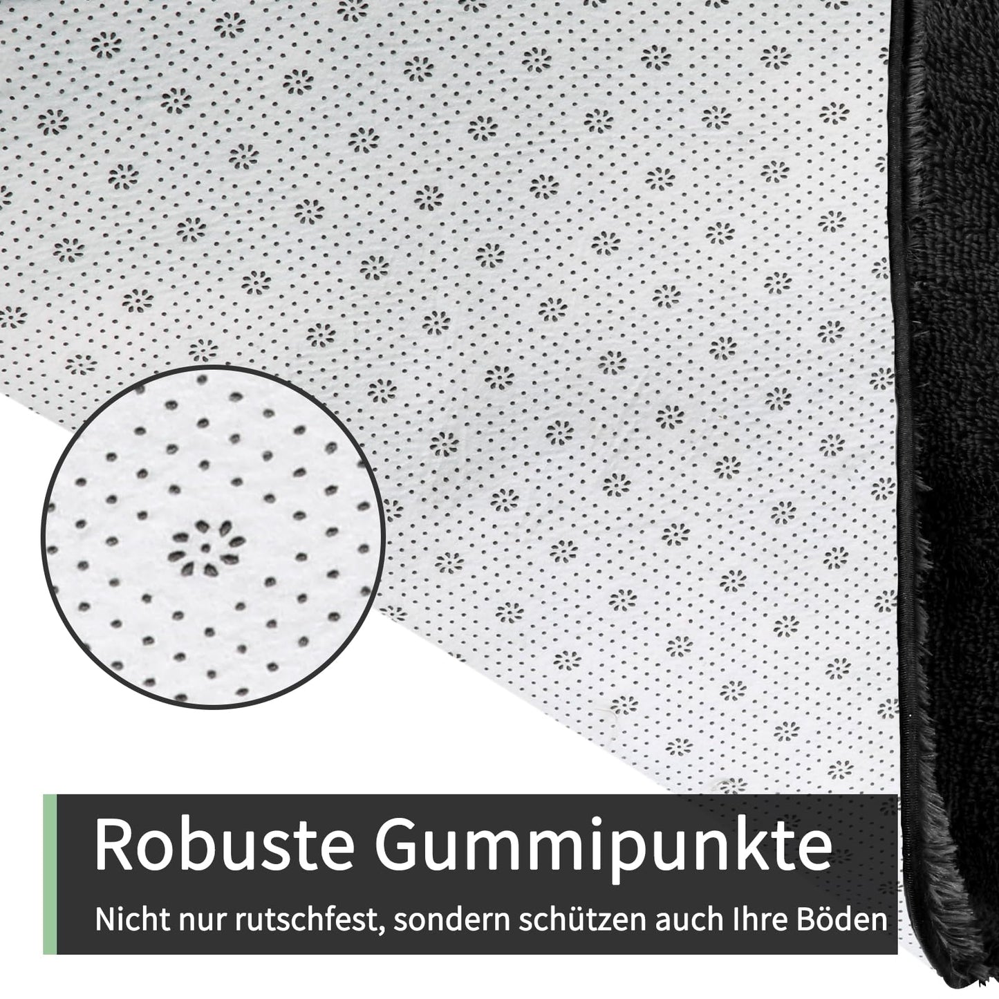 Sour Lemon Hochflor Teppich Grau Teppich Wohnzimmer 140x200 Waschbar Anti-Rutsch Extra Große Teppiche Schlafzimmer Flauschige Moderne Teppiche Matte Teppichen für Schlafzimmer Kinderzimmer