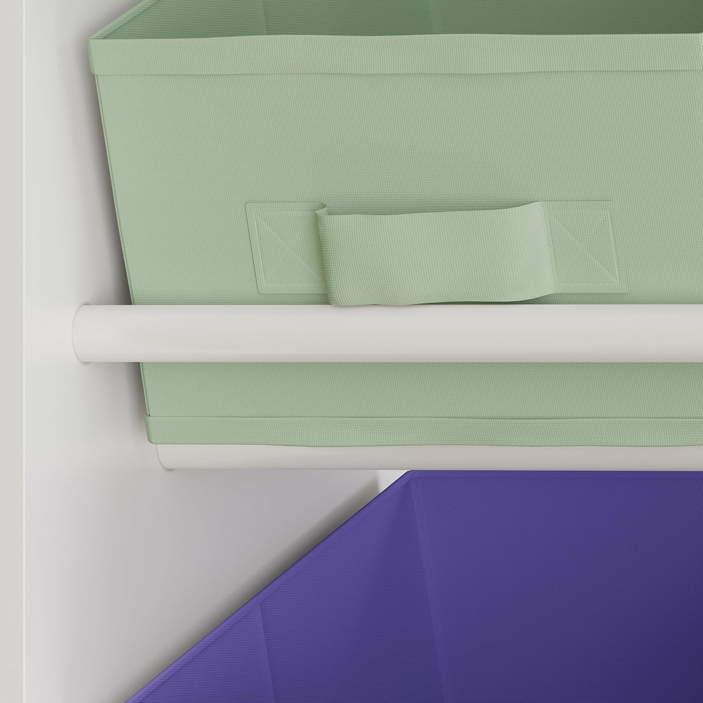 [en.casa] Kinderregal Søndreland Bücherregal für Kinder mit 9 Aufbewahrungsboxen Spielzeugregal mit Schrank 80 x 90 x 30 cm Spielzeug Aufbewahrung Ozean Motiv