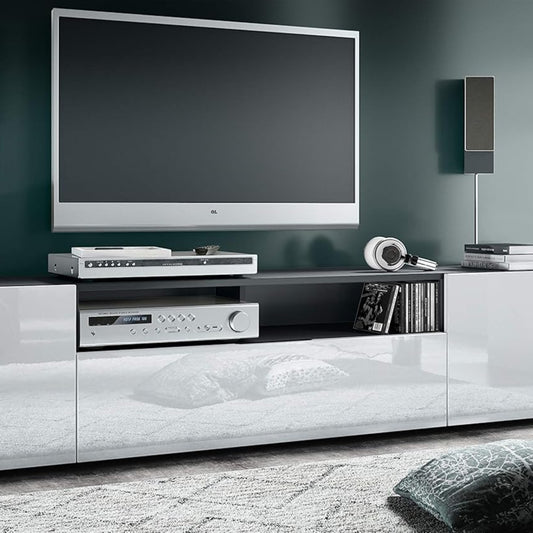 Vladon Mogan Lowboard Black