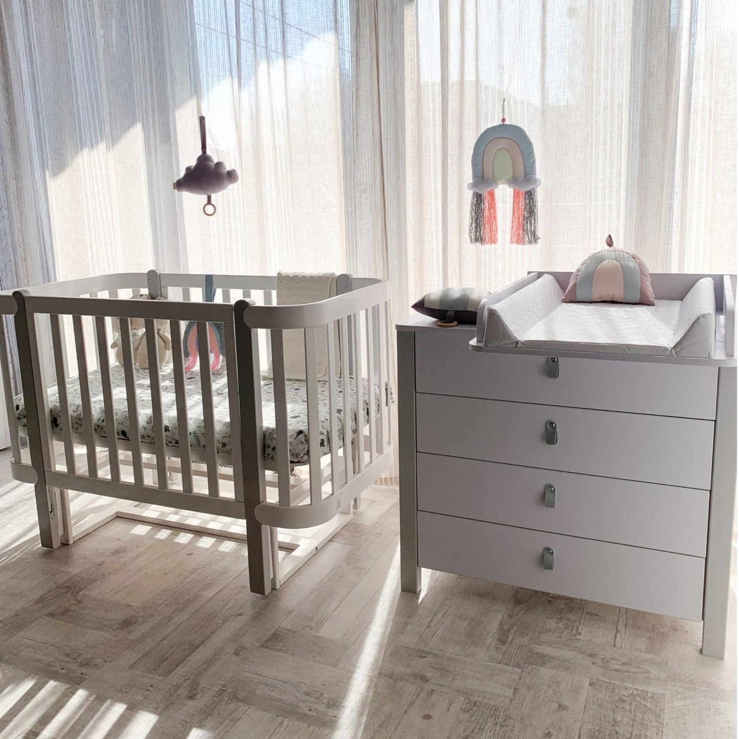 Veres Monaco Beech Baby Cot