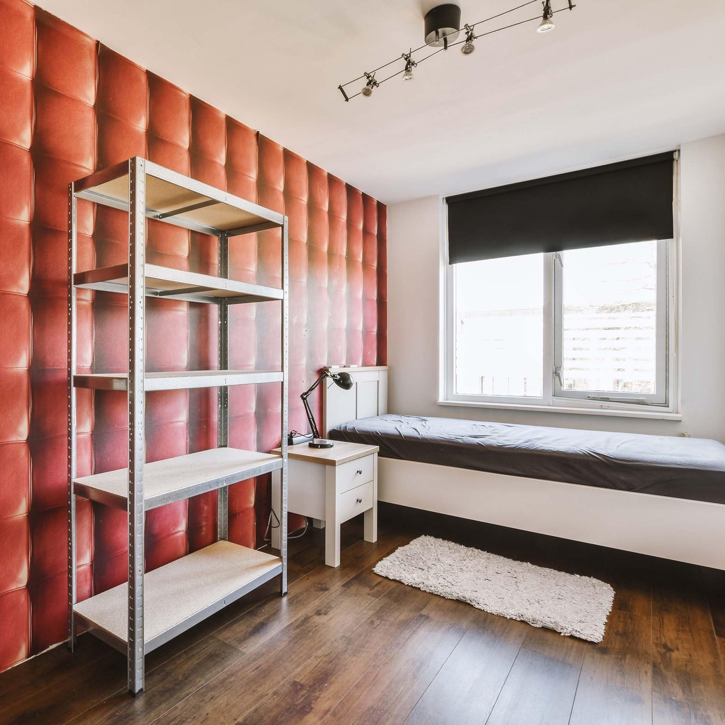 Wiltec Heavy Duty Shelving Unit 160 x 60 x 180 cm, 175 kg Shelf, Galvanised Steel, Load Shelving Unit with 4 Shelves, Workshop Shelving