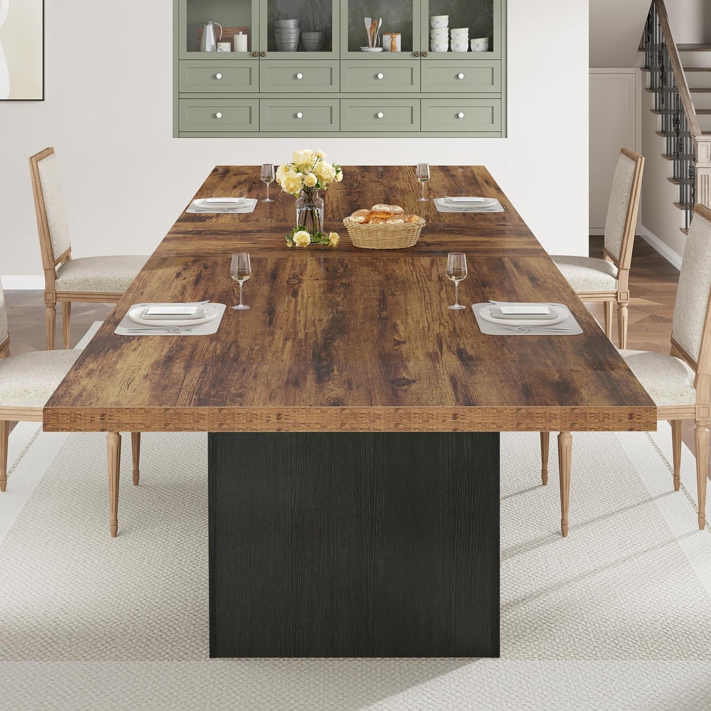 HSH Modern Black Dining Table1
