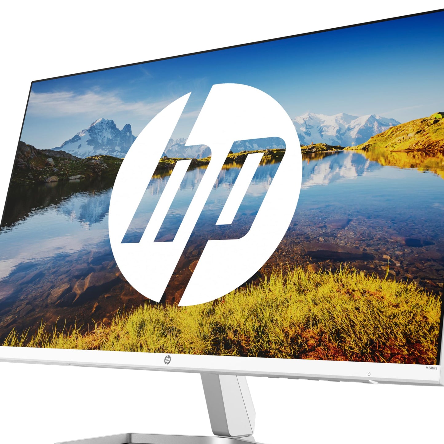 HP Series 5 527sa FHD IPS Monitor with Speakers | 68.6 cm (27 Inch) | 100Hz | 1500:1 Contrast | 99% sRGB | Dual HDMI 1.4 | VGA | Audio Out/Input | Anti-Glare | Tiltable | Sustainable | White