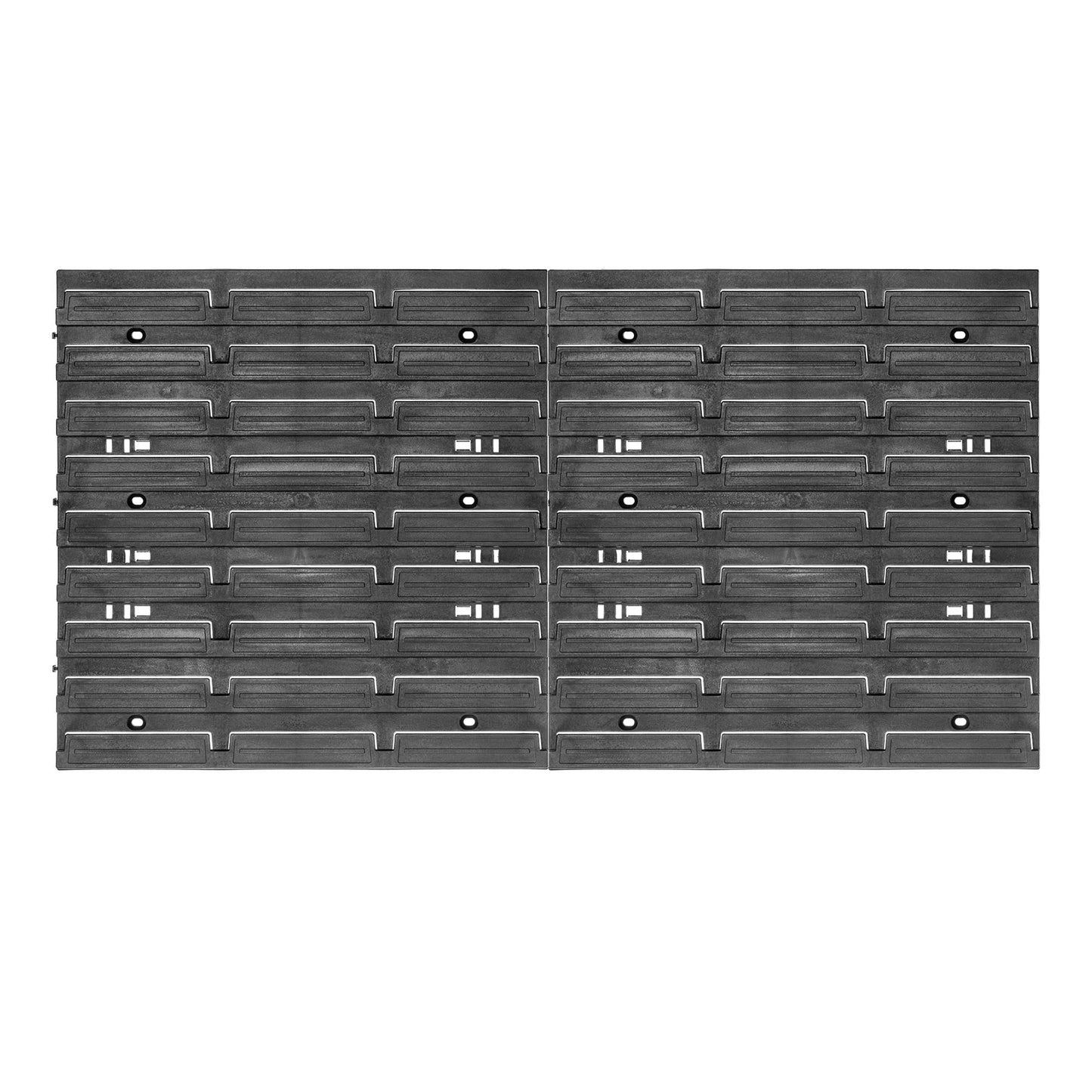 KADAX Tool Wall, Storage System Made of PP Plastic, Wall Shelf in Various Sizes, Workshop Wall Shelf with Viewing Storage Boxes and Tool Holders (116 x 78 cm)