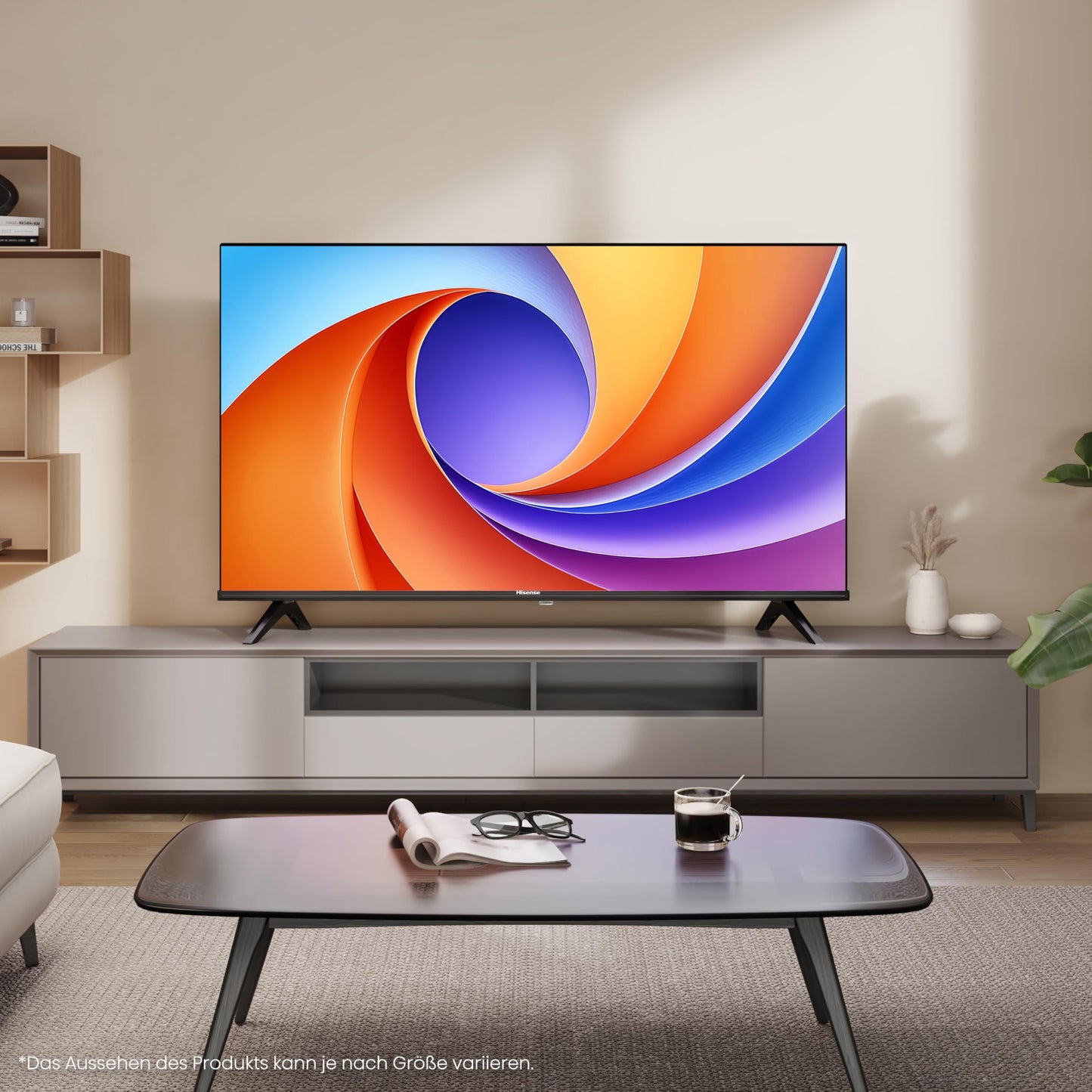 Hisense 40E4QT Fire Viewer, 40 Inches, DLED, Smart TV, Game Mode, AI Sports Mode, Dolby Audio, Dolby MS12, DTS Virtual X, HDR10, HLG, Full HD, High Contrast, Noise Reduction [2025]