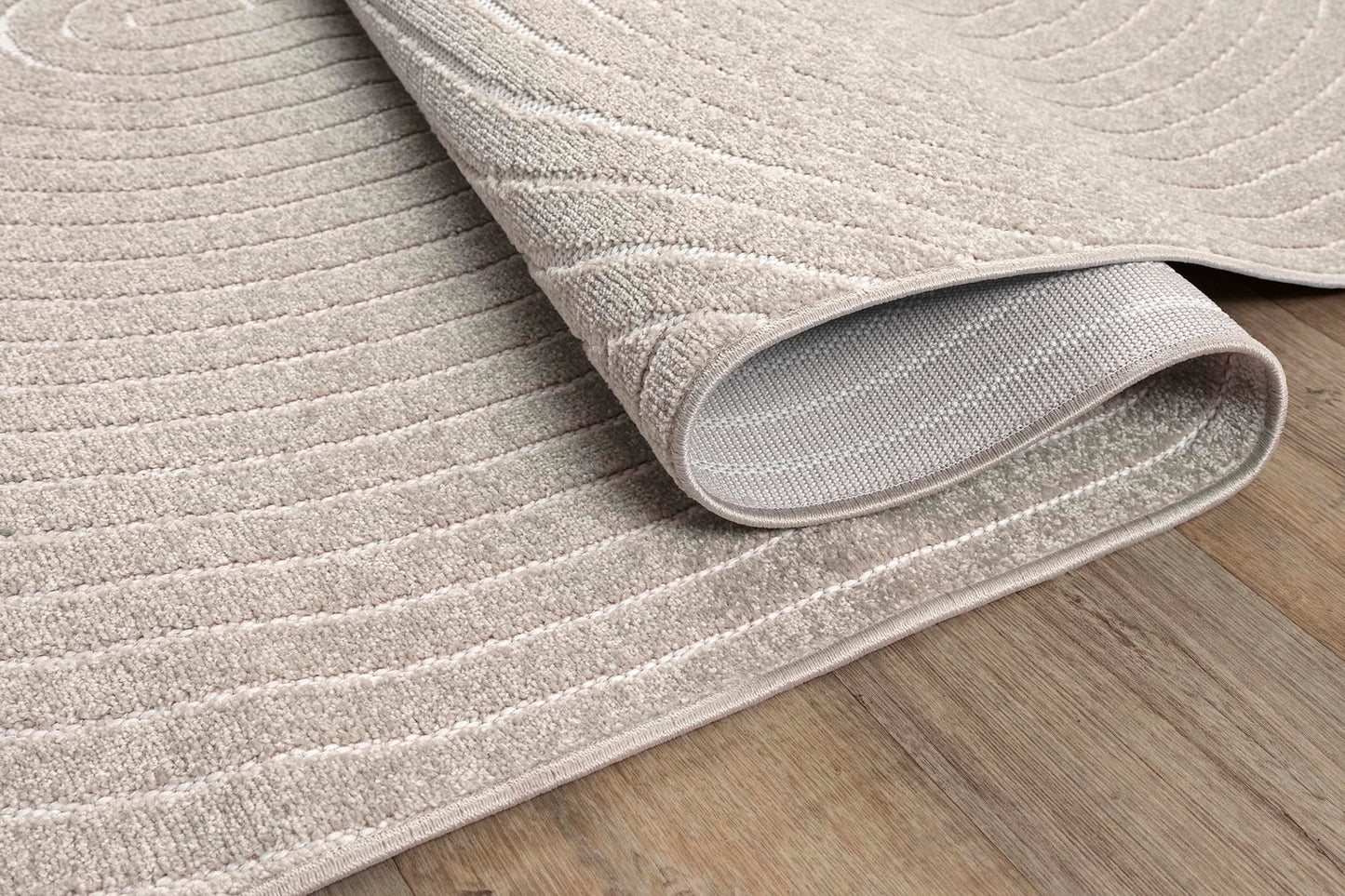the carpet Santo Plus - Hochwertiger Outdoor Teppich, Passend für Wohnzimmer, Schlafzimmer und Terrasse, Wetterfest, langlebig und pflegeleicht, Creme, 140 x 200 cm
