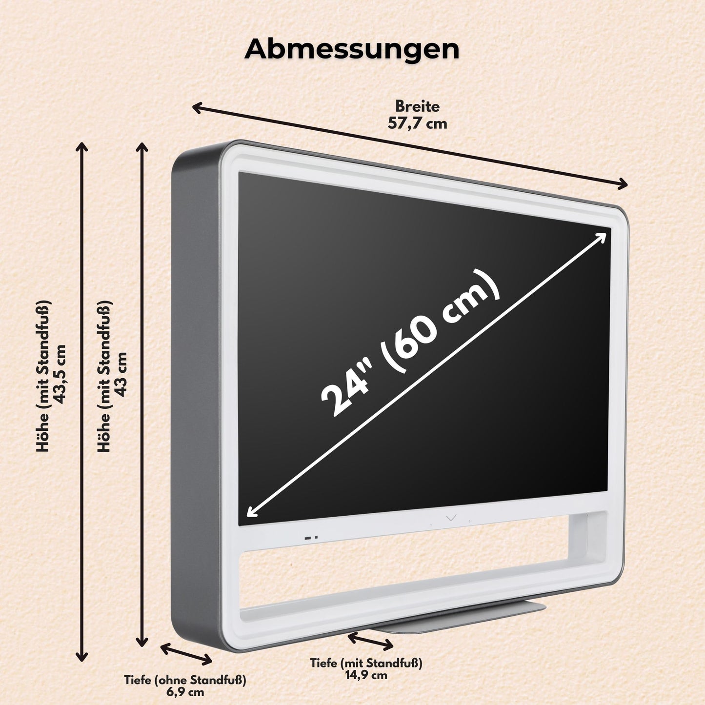 Vestel Fernseher 50 Zoll Smart TV Powered by TiVo, 4K UHD Fernseher mit Dolby Vision HDR, Dolby Atmos und integriertem Triple-Tuner, LED TV 50UT9740 schwarz