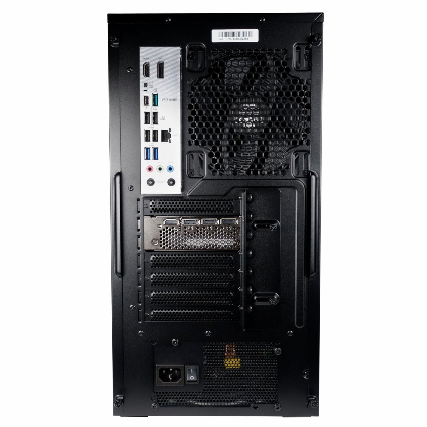 Gaming/Creator PC Intel Core Ultra 9 285K up to 5.7 GHz Turbo 240 mm Water Cooling Nvidia GeForce RTX 5080 16GB GDDR7 64GB DDR5-6000MHz 2TB M.2 SSD Windows 11 Pro Case Black Airflow Design