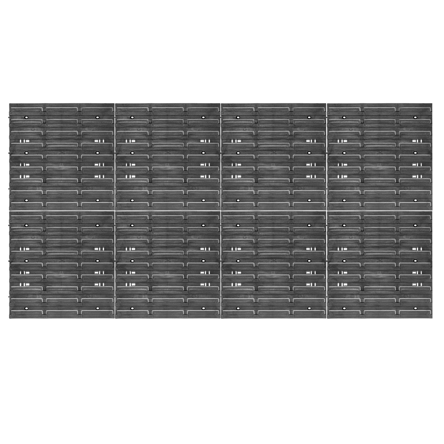 KADAX Tool Wall, Storage System Made of PP Plastic, Wall Shelf in Various Sizes, Workshop Wall Shelf with Viewing Storage Boxes and Tool Holders (116 x 78 cm)