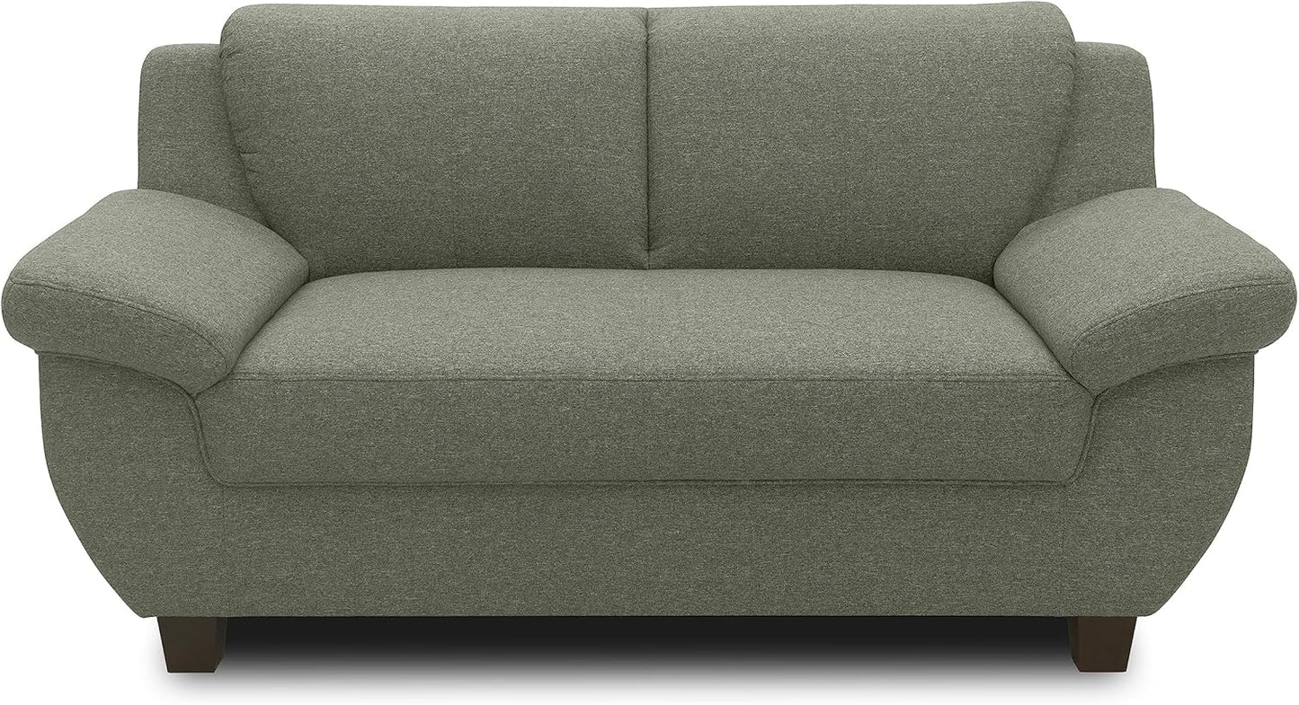 DOMO. collection Panama 3-Seater Sofa 3-Seater Couch Set 3-2-1 Anthracite 207 cm