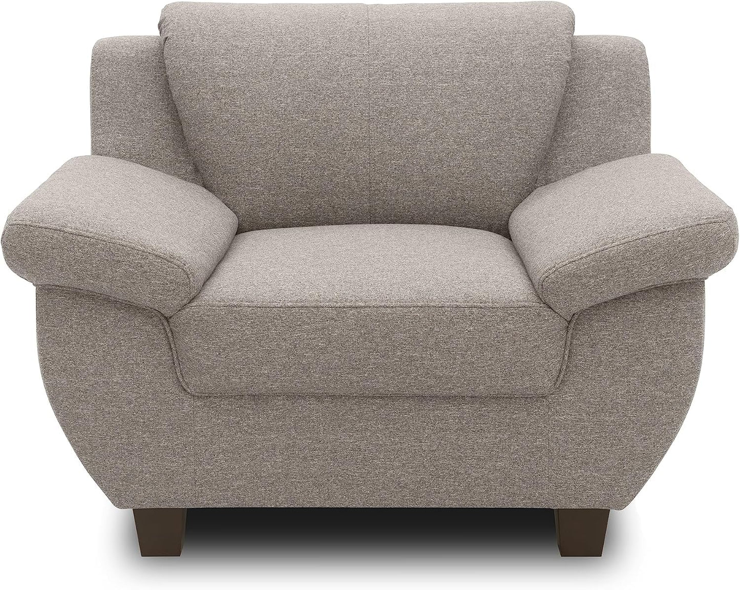 DOMO. collection Panama 3-Seater Sofa 3-Seater Couch Set 3-2-1 Anthracite 207 cm