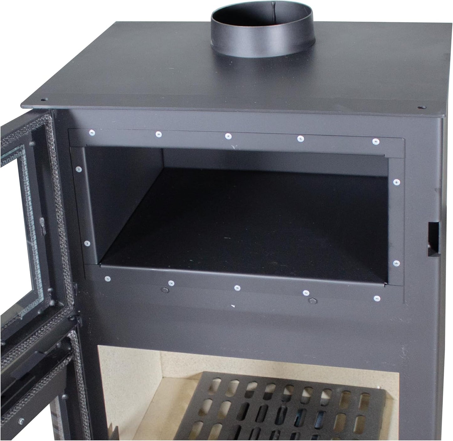 EEK A+ Fireplace with Baking Compartment Verso F - 9kW