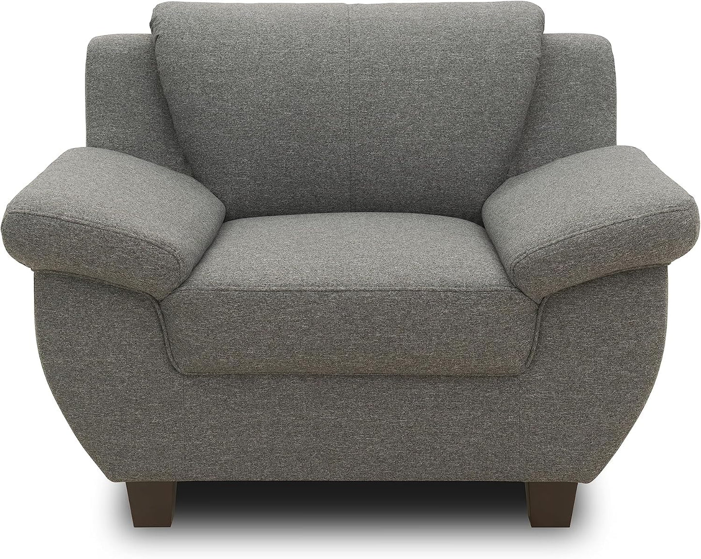 DOMO. collection Panama 3-Seater Sofa 3-Seater Couch Set 3-2-1 Anthracite 207 cm