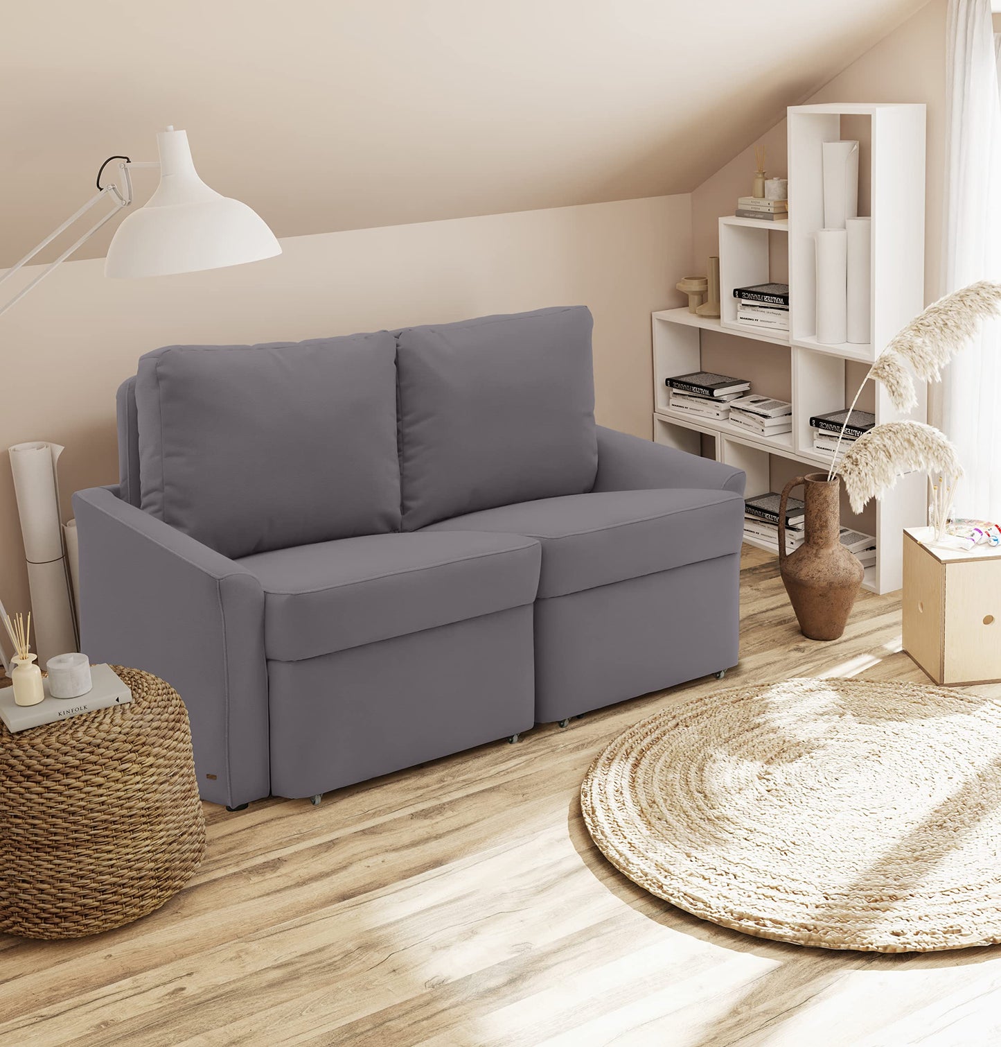 DOMO Couch mit Schlaffunktion