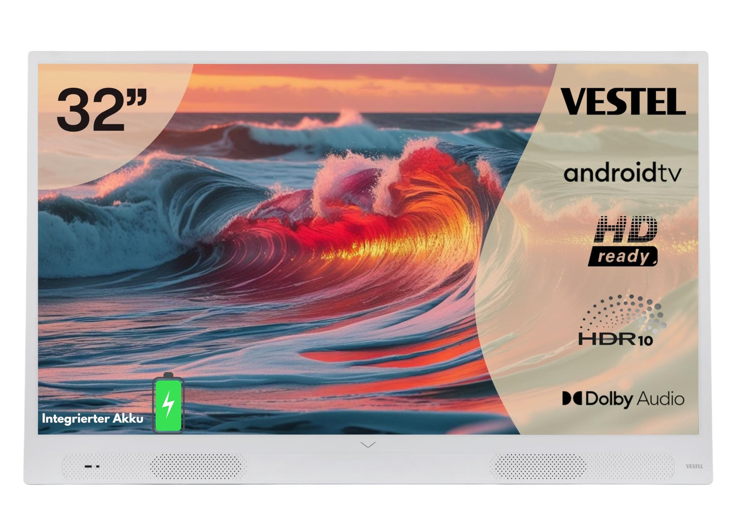 Vestel Fernseher 50 Zoll Smart TV Powered by TiVo, 4K UHD Fernseher mit Dolby Vision HDR, Dolby Atmos und integriertem Triple-Tuner, LED TV 50UT9740 schwarz