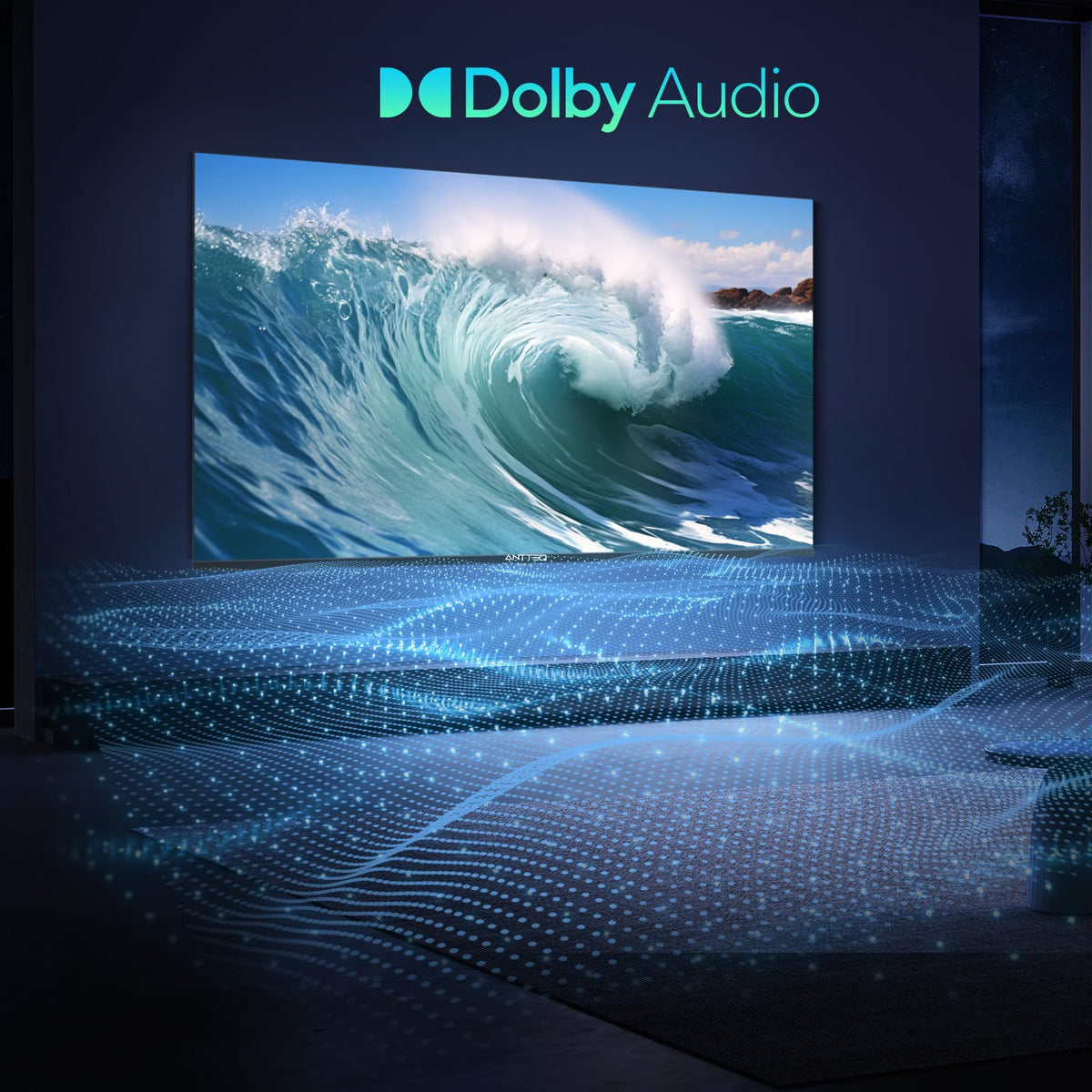 AB50D1 Fernseher 50 Zoll (TV 127 cm), Dolby Audio, LED, Triple Tuner DVB-C / T2 / S2, CI+, HDMI, Mediaplayer per USB, digitaler Audioausgang, incl. Hotelmodus
