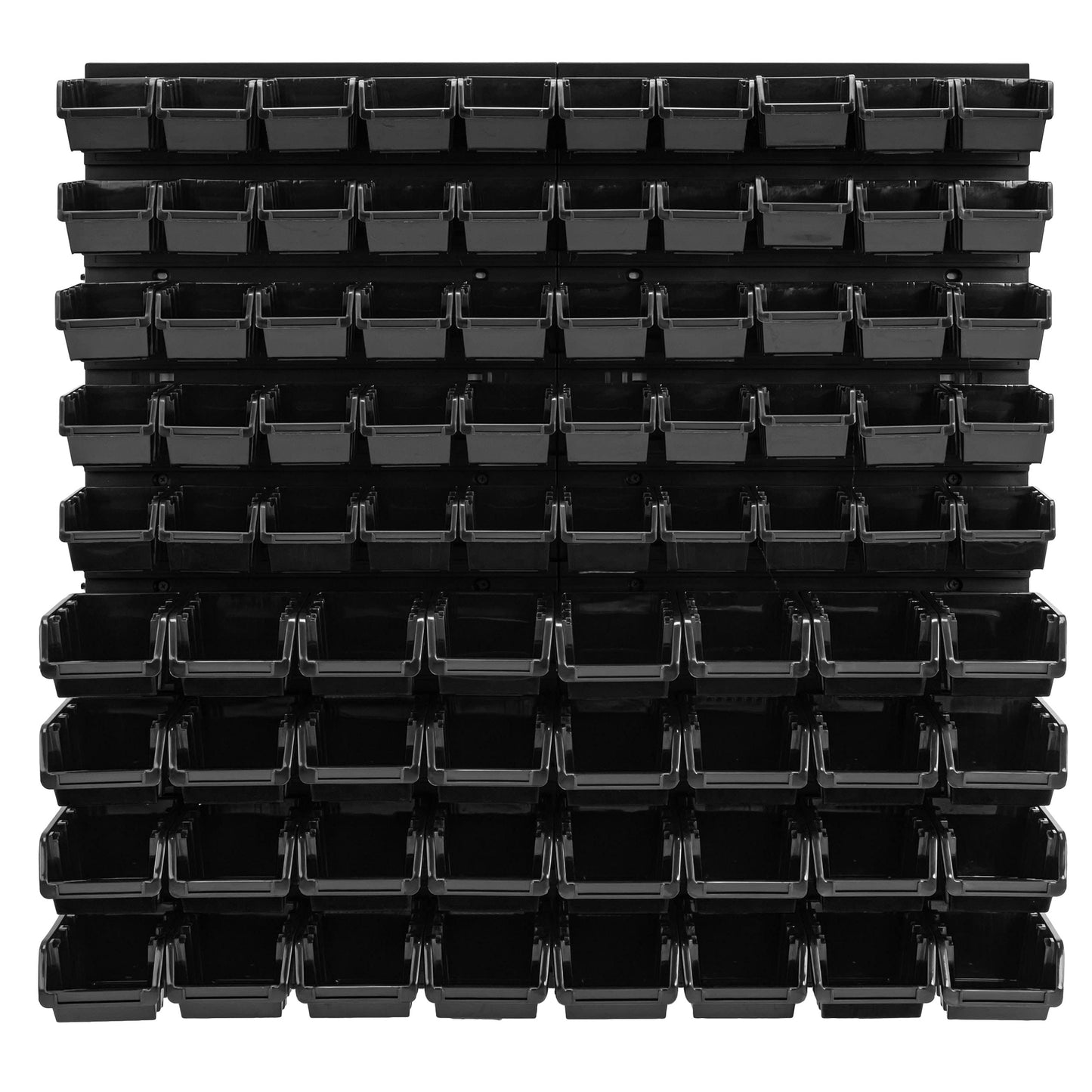Storage System Wall Shelf 770 x 780 mm | Pack of 82 | Stacking Boxes Storage Boxes | Extra Strong Wall Plates | Shelf Expandable | Workshop Shelf Storage Shelf Workshop Wall Shelf Boltless Shelf