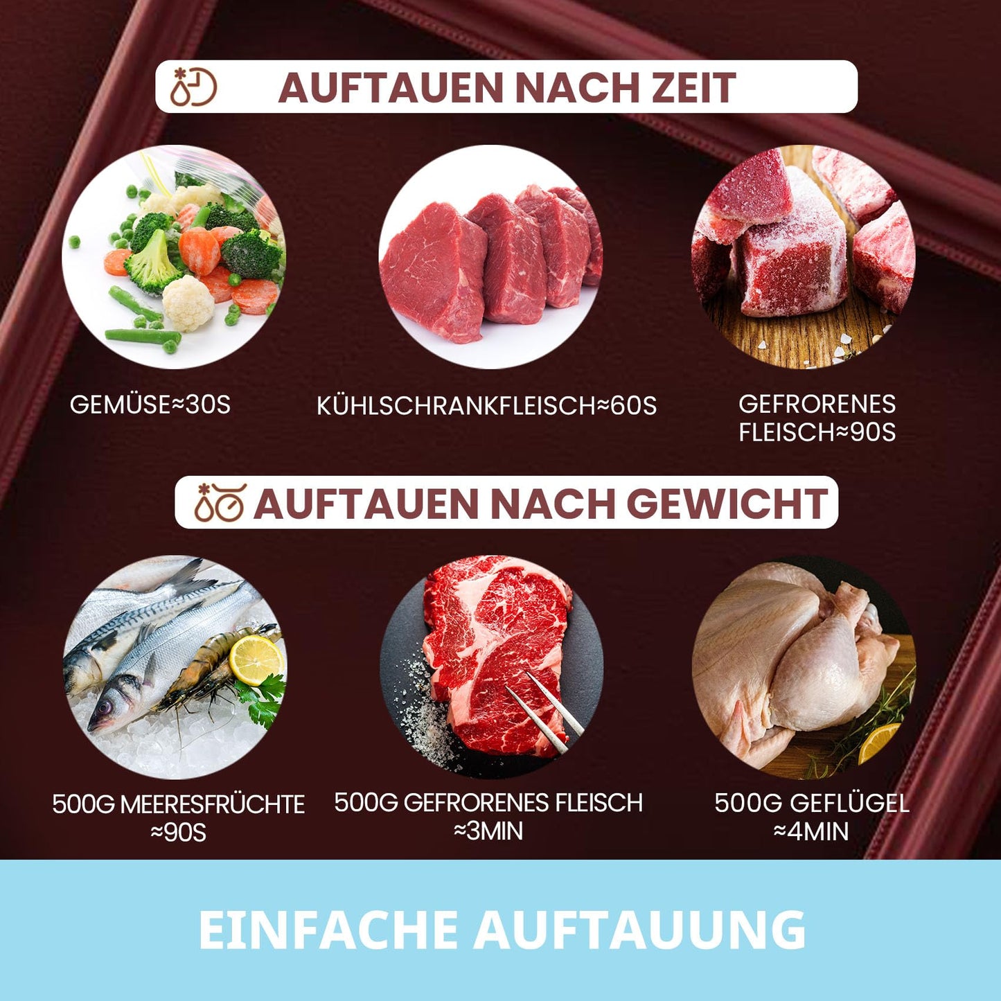 Comfee CMSN 20 si Mikrowelle / Solo-Mikrowelle mit 5 Leistungsstufen/ Innenbeleuchtung/ easy Defrost/360°Drehteller / Zwei Drehregler/20L/700W/ Silber