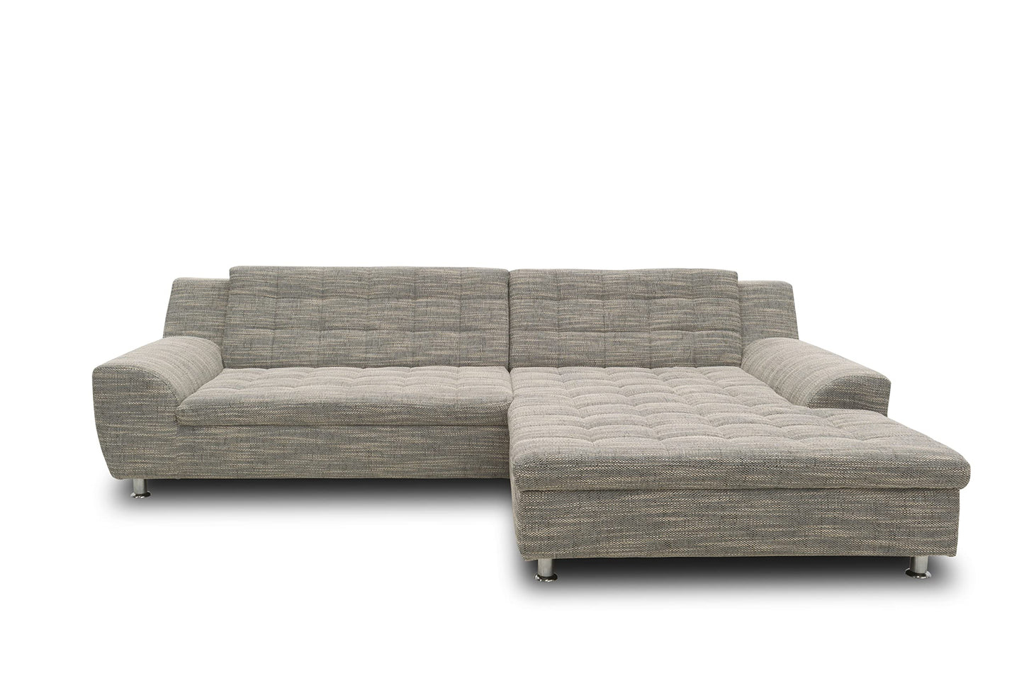 Domo Collection Morton Corner Sofa L-Shaped with Sleep Function