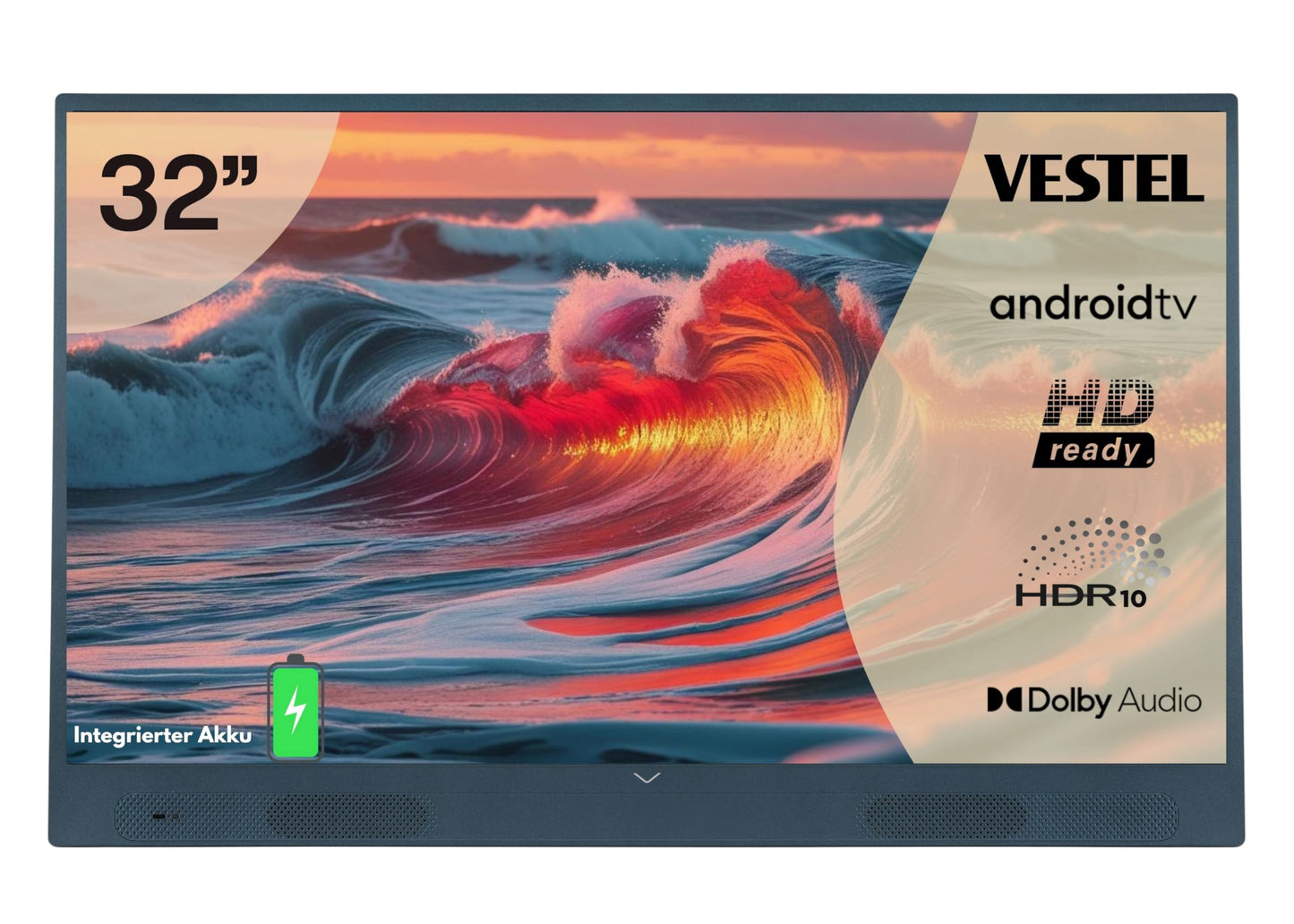 Vestel Fernseher 50 Zoll Smart TV Powered by TiVo, 4K UHD Fernseher mit Dolby Vision HDR, Dolby Atmos und integriertem Triple-Tuner, LED TV 50UT9740 schwarz